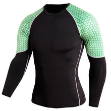 Load image into Gallery viewer, Mens Compression Long Sleeves Shirts Bodybuilding