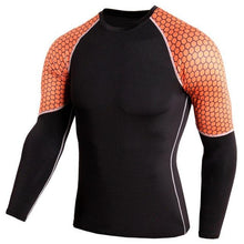 Load image into Gallery viewer, Mens Compression Long Sleeves Shirts Bodybuilding