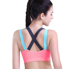 Load image into Gallery viewer, Vertvie Fitness Yoga Push Up Sports Bra for Womens