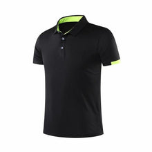 Load image into Gallery viewer, Gym Polo T-Shirt Running Men Quick Dry
