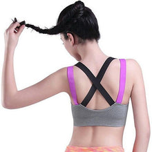 Load image into Gallery viewer, Vertvie Fitness Yoga Push Up Sports Bra for Womens
