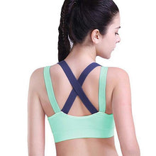 Load image into Gallery viewer, Vertvie Fitness Yoga Push Up Sports Bra for Womens
