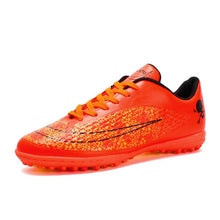 Load image into Gallery viewer, Men&#39;s Gold Orange Football Boots
