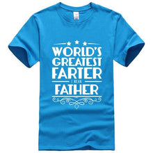 Load image into Gallery viewer, Sports T-shirt World&#39;s Greatest Farter Father
