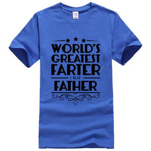 Load image into Gallery viewer, Sports T-shirt World&#39;s Greatest Farter Father
