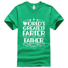 Load image into Gallery viewer, Sports T-shirt World&#39;s Greatest Farter Father
