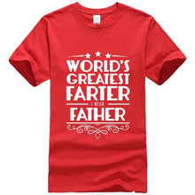 Load image into Gallery viewer, Sports T-shirt World&#39;s Greatest Farter Father
