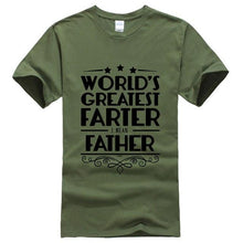 Load image into Gallery viewer, Sports T-shirt World&#39;s Greatest Farter Father
