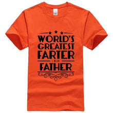 Load image into Gallery viewer, Sports T-shirt World&#39;s Greatest Farter Father
