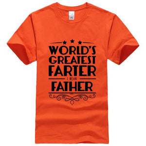 Sports T-shirt World's Greatest Farter Father