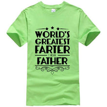 Load image into Gallery viewer, Sports T-shirt World&#39;s Greatest Farter Father
