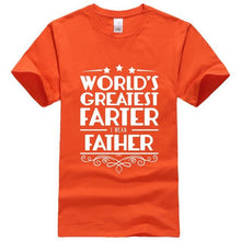 Load image into Gallery viewer, Sports T-shirt World&#39;s Greatest Farter Father
