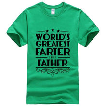 Load image into Gallery viewer, Sports T-shirt World&#39;s Greatest Farter Father
