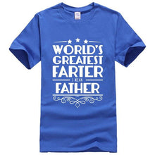 Load image into Gallery viewer, Sports T-shirt World&#39;s Greatest Farter Father
