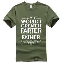 Load image into Gallery viewer, Sports T-shirt World&#39;s Greatest Farter Father
