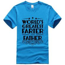 Load image into Gallery viewer, Sports T-shirt World&#39;s Greatest Farter Father
