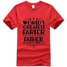 Load image into Gallery viewer, Sports T-shirt World&#39;s Greatest Farter Father
