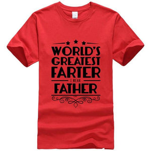 Sports T-shirt World's Greatest Farter Father