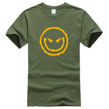 Load image into Gallery viewer, Lasting Charm Men&#39;s Sports T-shirt Evil Smiley Face
