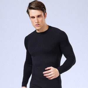 Winter - Autumn Men Crossfit Long Sleeve Compression