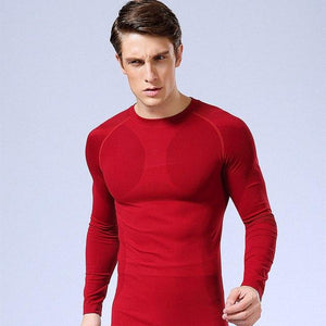 Winter - Autumn Men Crossfit Long Sleeve Compression