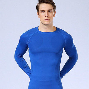 Winter - Autumn Men Crossfit Long Sleeve Compression