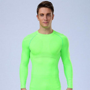 Winter - Autumn Men Crossfit Long Sleeve Compression