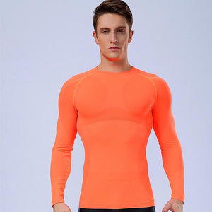 Winter - Autumn Men Crossfit Long Sleeve Compression