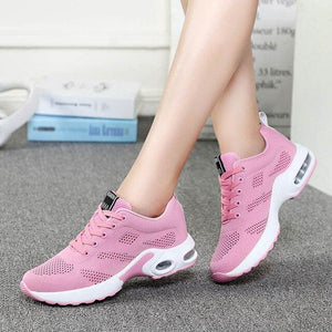 Women's Breathable Running Shoes Lace Up