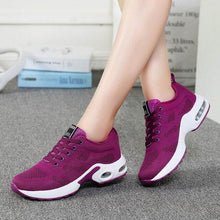 Load image into Gallery viewer, Women&#39;s Breathable Running Shoes Lace Up
