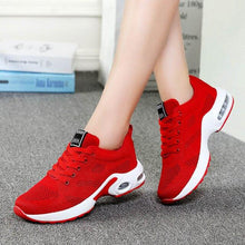 Load image into Gallery viewer, Women&#39;s Breathable Running Shoes Lace Up
